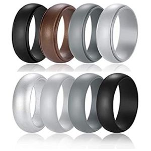 Silicone Wedding Band fo Men size 7